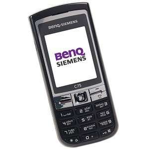  BenQ Siemens C75 GSM Mobile Camera Phone (Black/Chrome 
