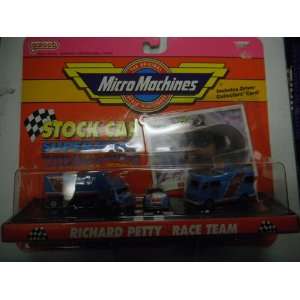Machines Stock Car Superstars Richard Petty Race Team Includes Driver 