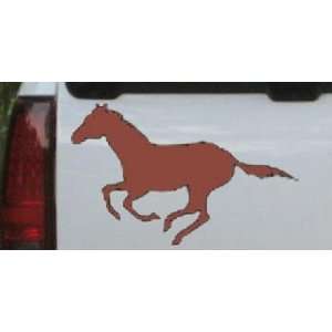 Horse Mustang (full body) running Western Car Window Wall Laptop Decal 