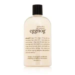 philosophy Old Fashioned Eggnog Shampoo, Shower Gel and Bubble Bath 16 