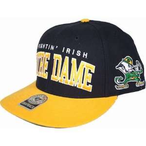  Notre Dame Blockhead Snapback Hat