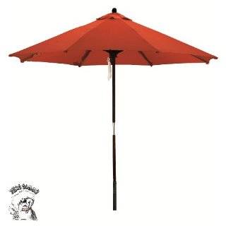 PHAT TOMMY 9 Foot Market Patio Umbrella for Home Restaurant Deck or 