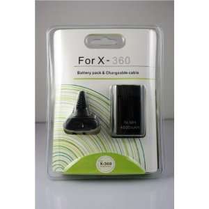  For xbox black play & charge kit Charging cable 