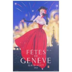  Fetes De Geneve by Unknown 15x24