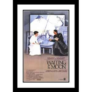  Waiting for the Moon 32x45 Framed and Double Matted Movie 