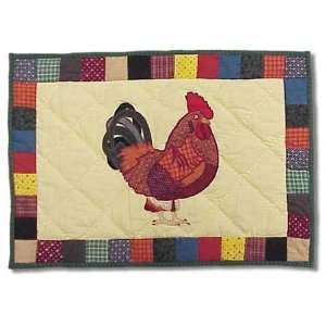 Rooster, Place Mat 13X 19 