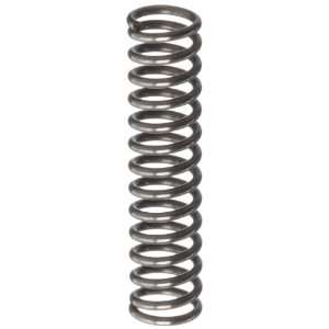 Wire Compression Spring, Steel, Metric, 3.7 mm OD, 0.5 mm Wire Size, 3 