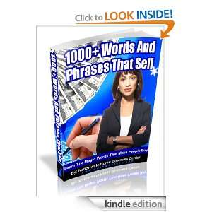 1000+ Words and Phrases That Sell Nationwide Home Business Center 