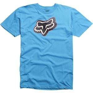  Fox Racing Syndicate T Shirt   Large/Electric Blue 