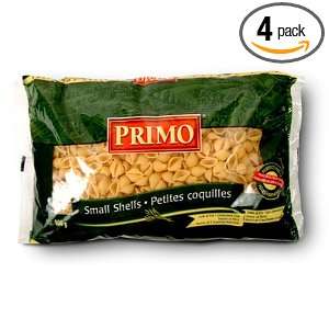 Primo Pasta Small Shells #125, 32 Ounce (Pack of 4)  