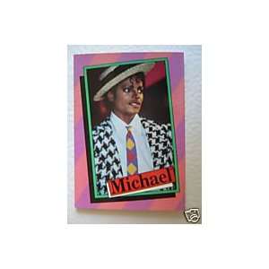  1984 Topps Michael Jackson Card 1 