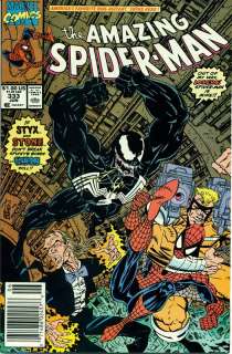 Amazing Spider Man #333 By Larsen Spidey Vs Venom 1990  