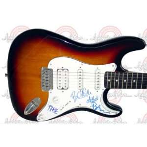 VIVA LA BAM Autographed Signed Guitar & PROOF
