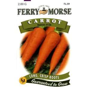   Seeds 1253 Carrot   Danvers #126 2 Gram Packet Patio, Lawn & Garden