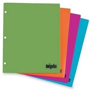  Mead MEA 33230 Brights 3 hole Punched Portfolio   Letter 