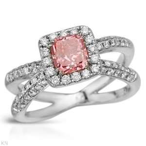  Ring With 1.65ctw Precious Stones   Genuine Clean Diamonds 