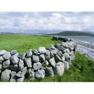  Dry Stone Wall, County Clare, Munster, Eire (Republic of 