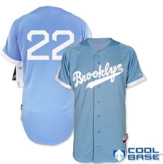 Clayton Kershaw Authentic Brooklyn Dodgers Turn Back the Clock Jersey 