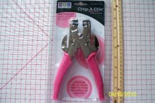 CROP A DILE 8 TOOLS IN 1 SNAP SETTER PUNCH EYELET NIP  