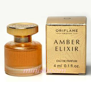 ORIFLAME   AMBER ELIXIR (CHRISTMAS EDITION) EAU DE PARFUM 4 ML / 0.13 