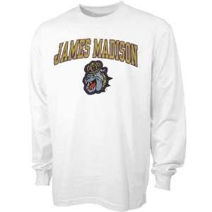  James Madison Dukes White Youth Bare Essentials Long 