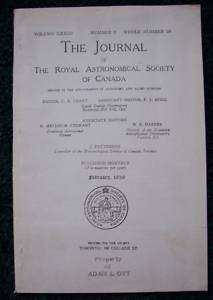 Journal of The Royal Astronomical Society Feb. 1939  