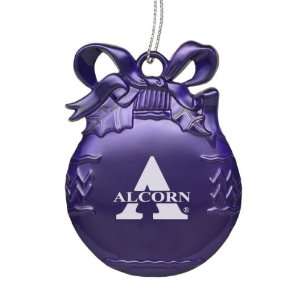  Alcorn State University   Pewter Christmas Tree Ornament 