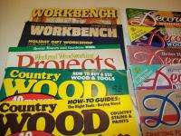 Lot of 14 WOOD CRAFTS Workbench DECORATIVE WOODCRAFTS  