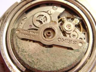 Seiko LM 5606 8060 automatic 17 jewels for parts or repair Serial 