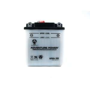  UPG 41520 6N6 3B, CONVENTIONAL POWER SPORTS BATTERY 