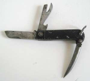 OLD BRITISH MILITARY WW2 POCKET KNIFE W&S. B SHEFFIELD  