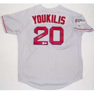  Autographed Kevin Youkilis Jersey   Replica Sports 