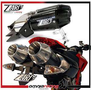 Zard Exhausts Top Gun Street Legal Muffler Ducati Hypermotard 1100 