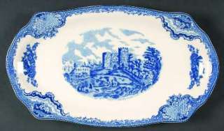 Johnson Brothers OLD BRITAIN CASTLES BLUE Sandwich Tray  