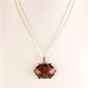  Red Italian Glass Yosca Necklace Jewelry