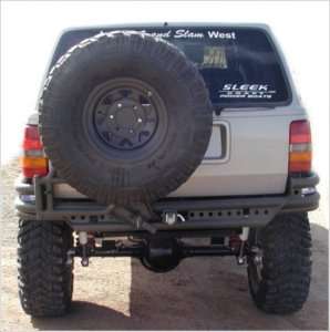 Jeep ZJ REAR Bumper WITH TIRE CARRIER   tube style  
