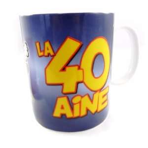  Birthday mug 40 Ans.