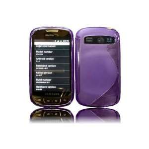  Samsung R720 Admire Two Tone Tpu Case (S Shaped)   Purple 