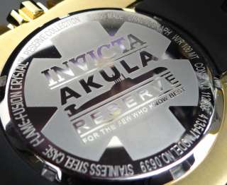   Watch Akula II Reserve Chronograph Black Dial Black Poly 0639  