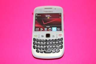 Cricket BlackBerry Curve 9330 Cell Phone Custom WHITE 2MP WiFi Curve 3 