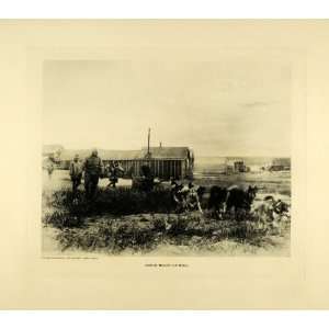   Amundsen Village Sled   Original Photogravure
