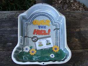 WILTON OVER THE HILL CAKE MOLD NEW WITH 3 DESIGN IDEAS  