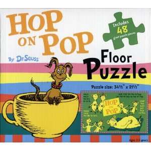  Dr. Seuss Hop On Pop Floor Puzzle Toys & Games