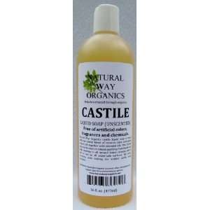    Castile Soap (Unscented) 16 oz. (473ml)