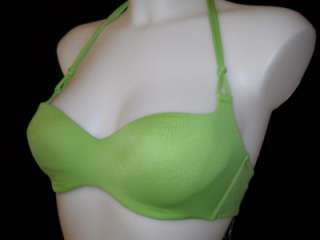 NWT COSABELLA Green Sunshine Demi Cup Bikini Top 2 34B  