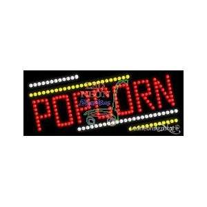  Popcorn LED Business Sign 11 Tall x 27 Wide x 1 Deep 