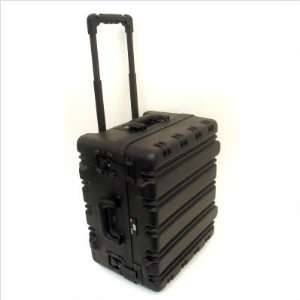  Case with Wheels and Telescoping Handle 17 x 20.25 x 12 Color Yellow
