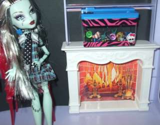 Monster High or Barbie Doll house fish tank aquarium accessories OOAK 