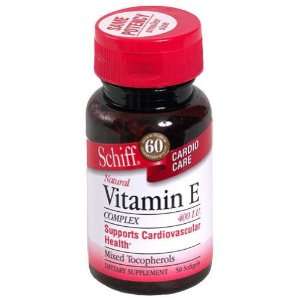  Schiff Antioxidants E Complex 400 I.U. 50 softgels Health 
