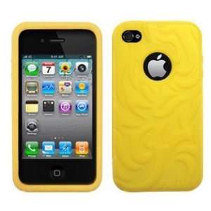   / Cover for Apple iPhone 4 / 4G   Yellow Cell Phones & Accessories